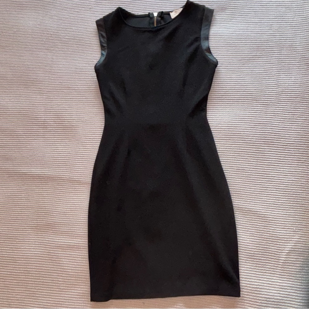 Black Sleeveless Bodycon Mini Dress